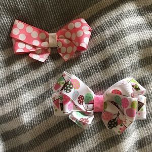 Birthday bow set